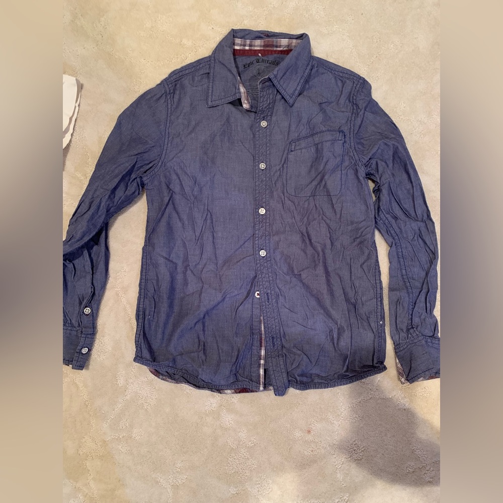 Epic Threads Youth Button-down Shirt